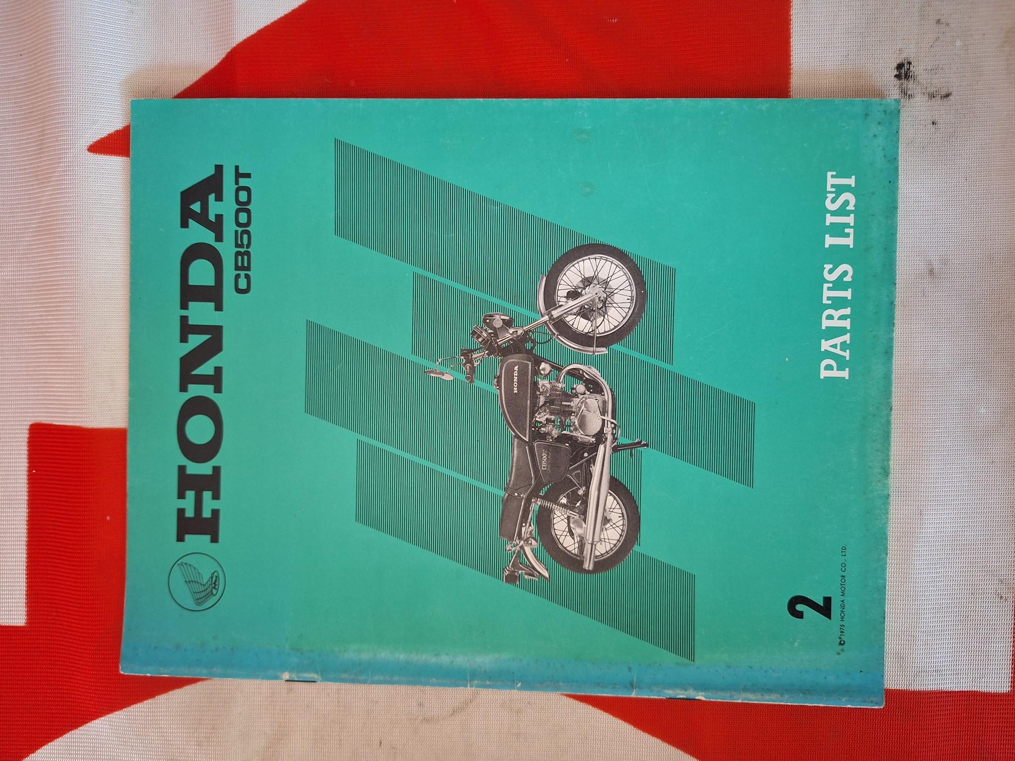 Bild von Ersatzteile-Katalog Honda  CB500T